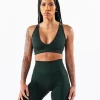 Amplify Deep V Bra
