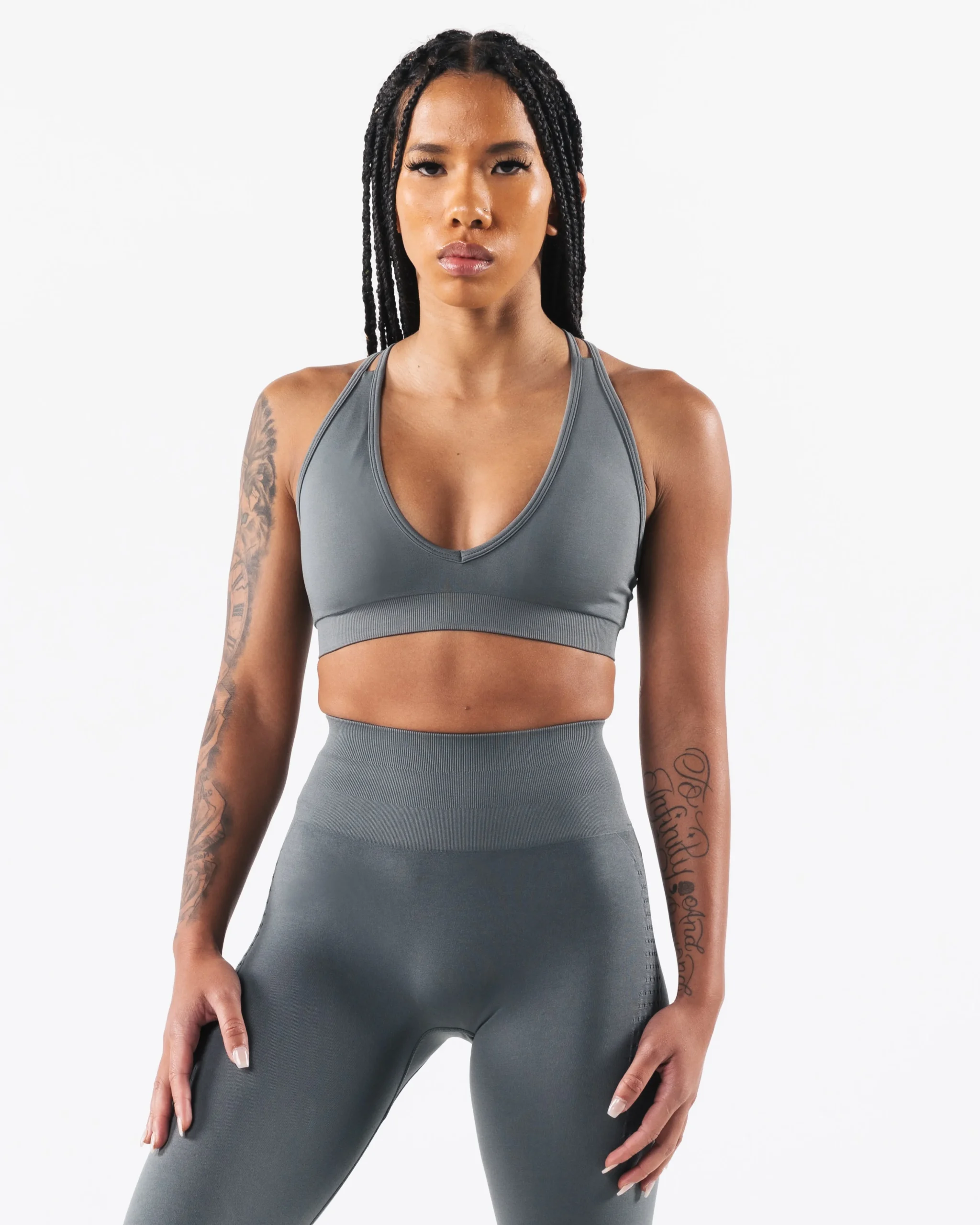 Amplify Deep V Bra