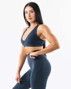 Amplify Deep V Bra