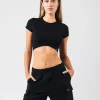 Angled Crop Tee