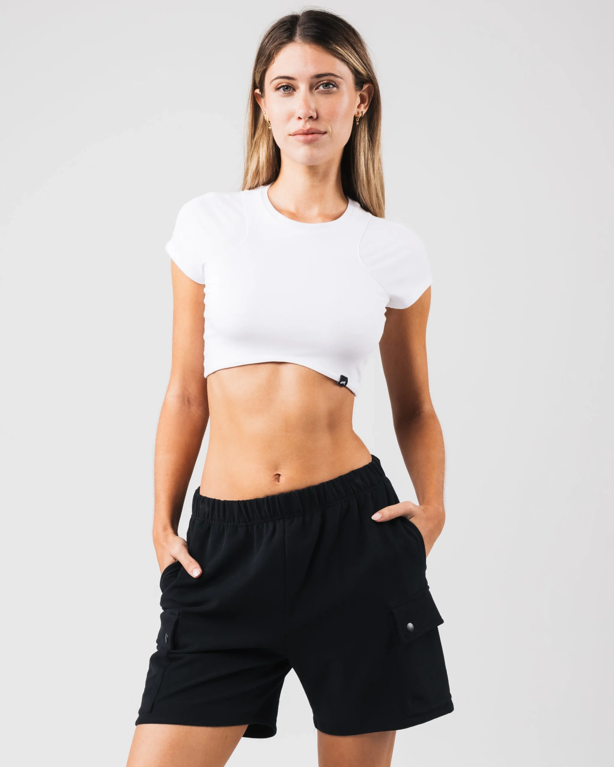 Angled Crop Tee