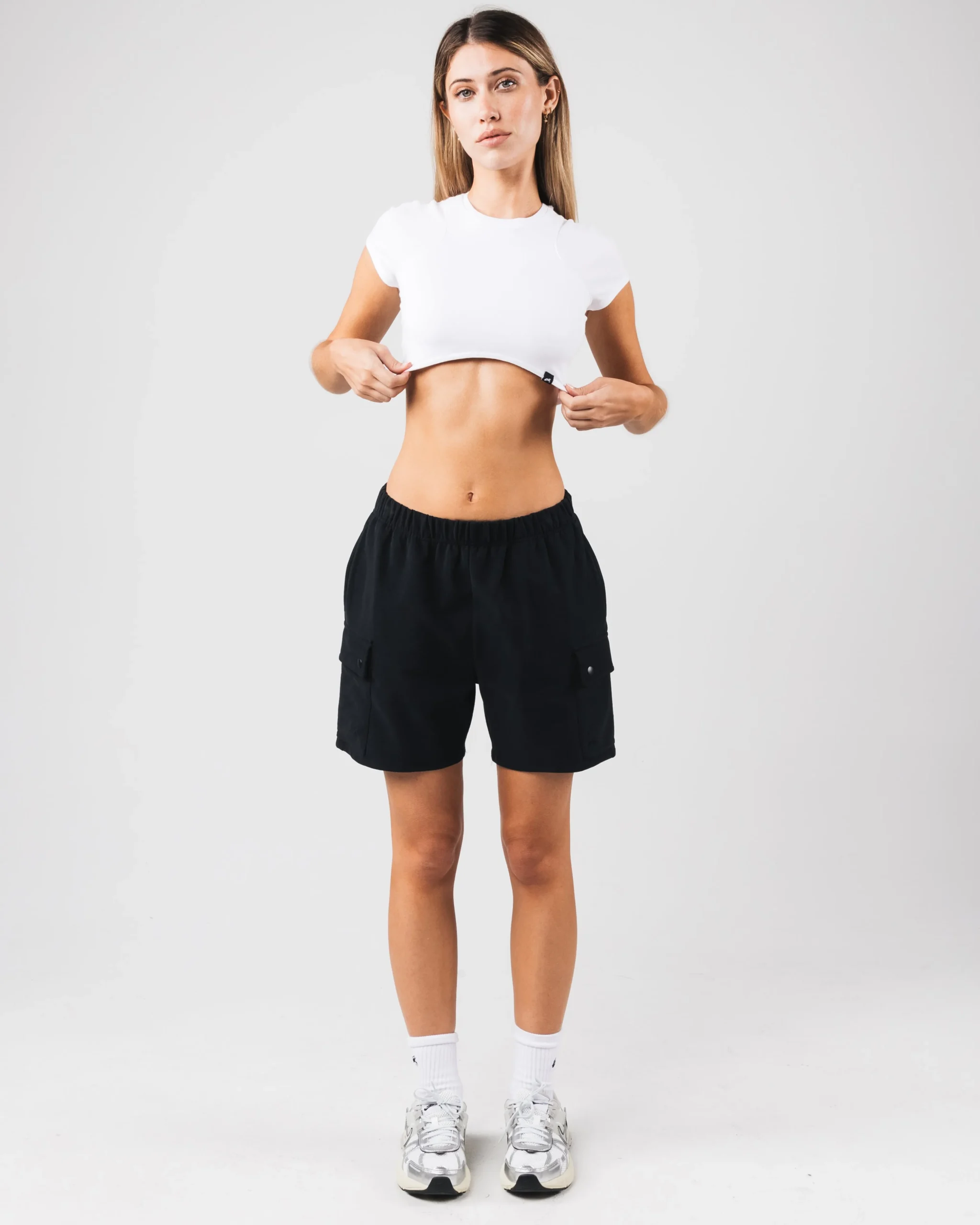 Angled Crop Tee