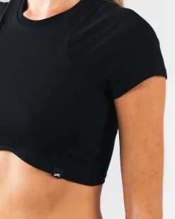 Angled Crop Tee
