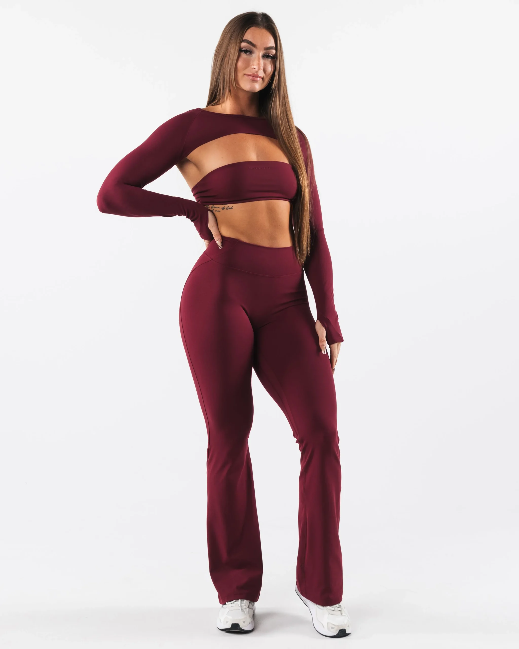 Aura Shrug LS