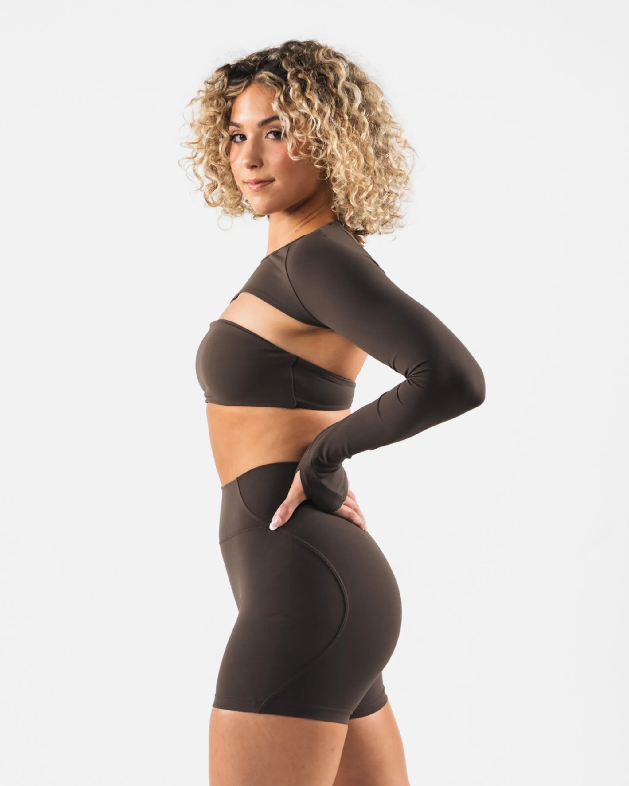 Aura Shrug LS