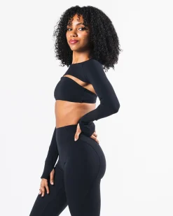 Aura Shrug LS