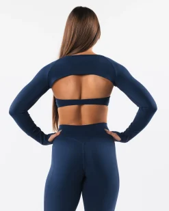 Aura Shrug LS