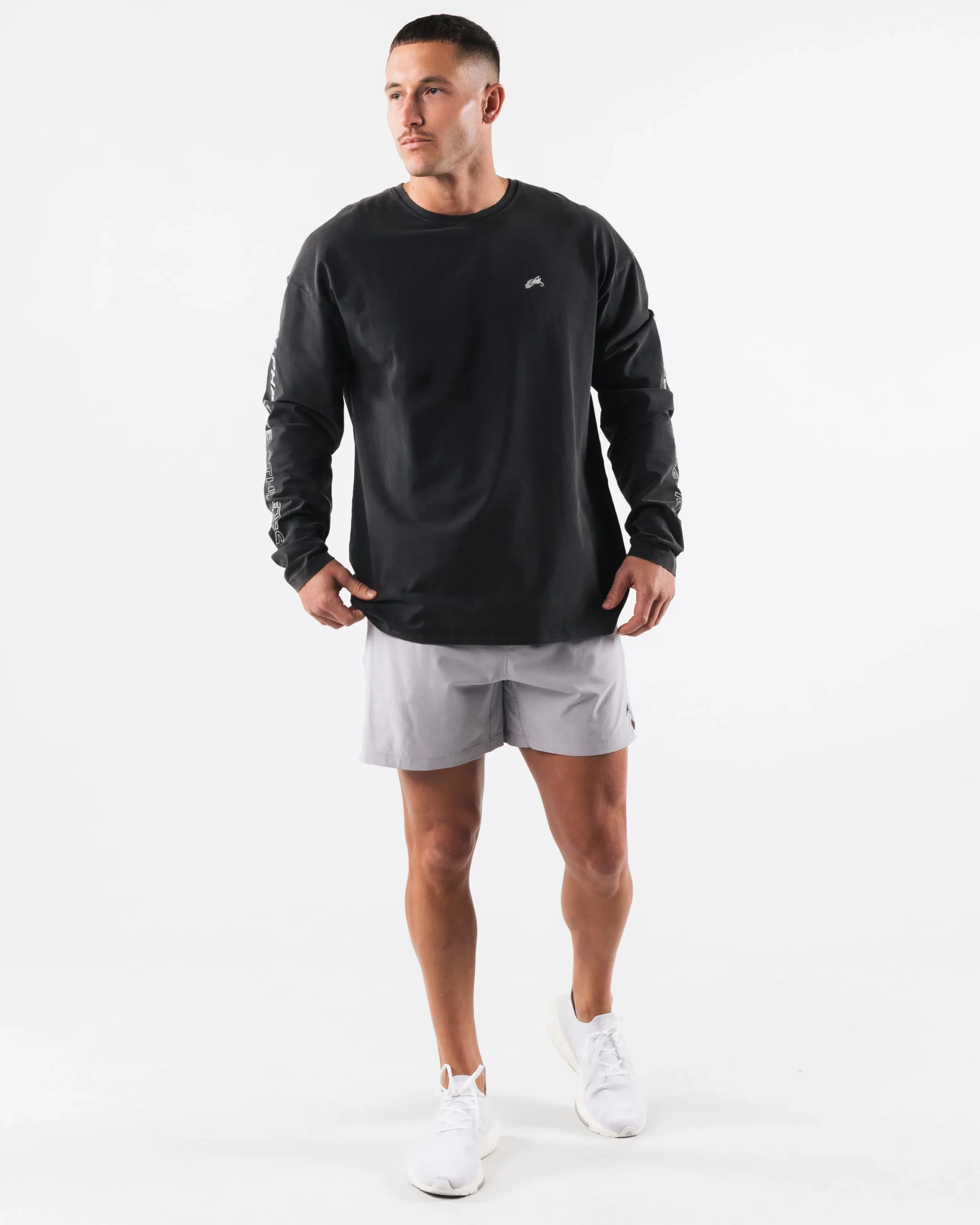Breathe More LS Tee