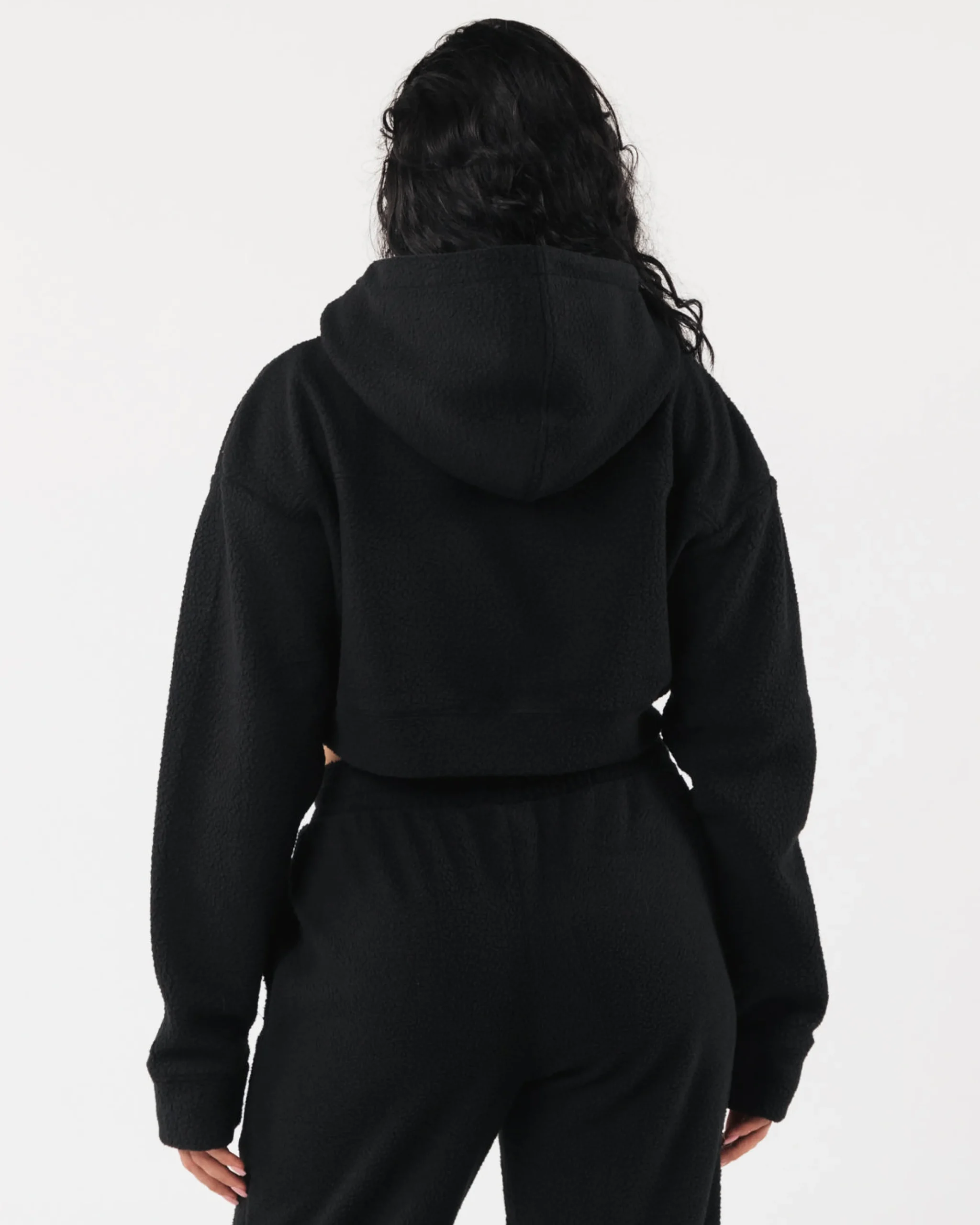 King Crop Hoodie