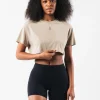 LDB Oversized Crop Tee