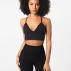 Seamless Ribbed Bra