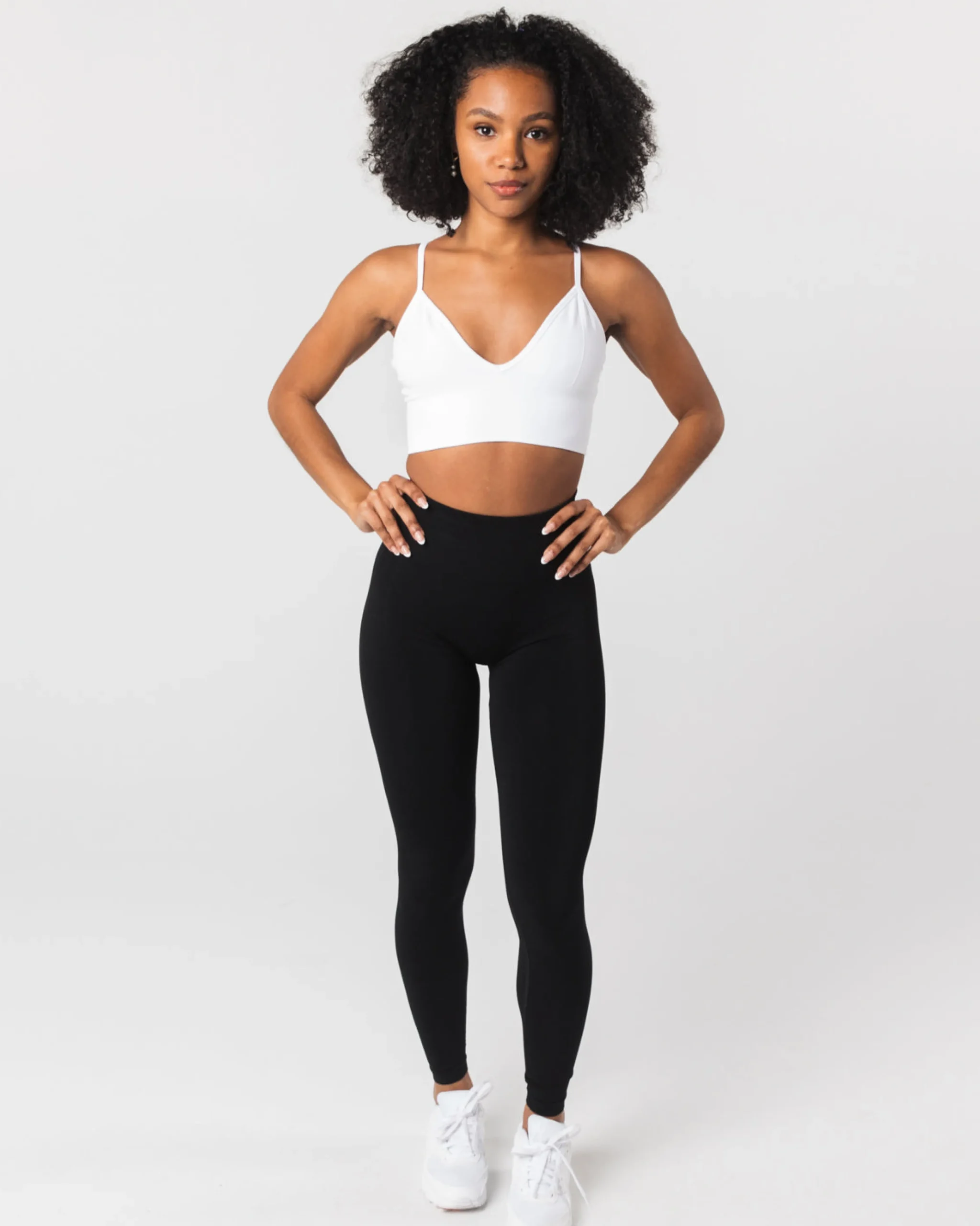 Seamless Ribbed Bra