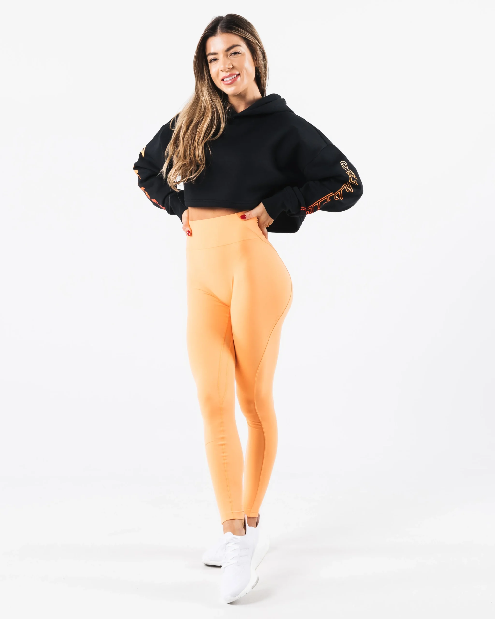 Trilogy Crop Hoodie