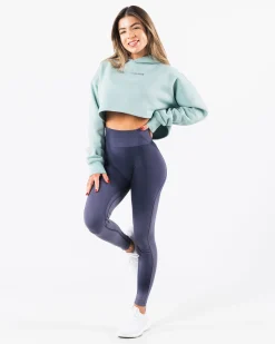 Trilogy Crop Hoodie