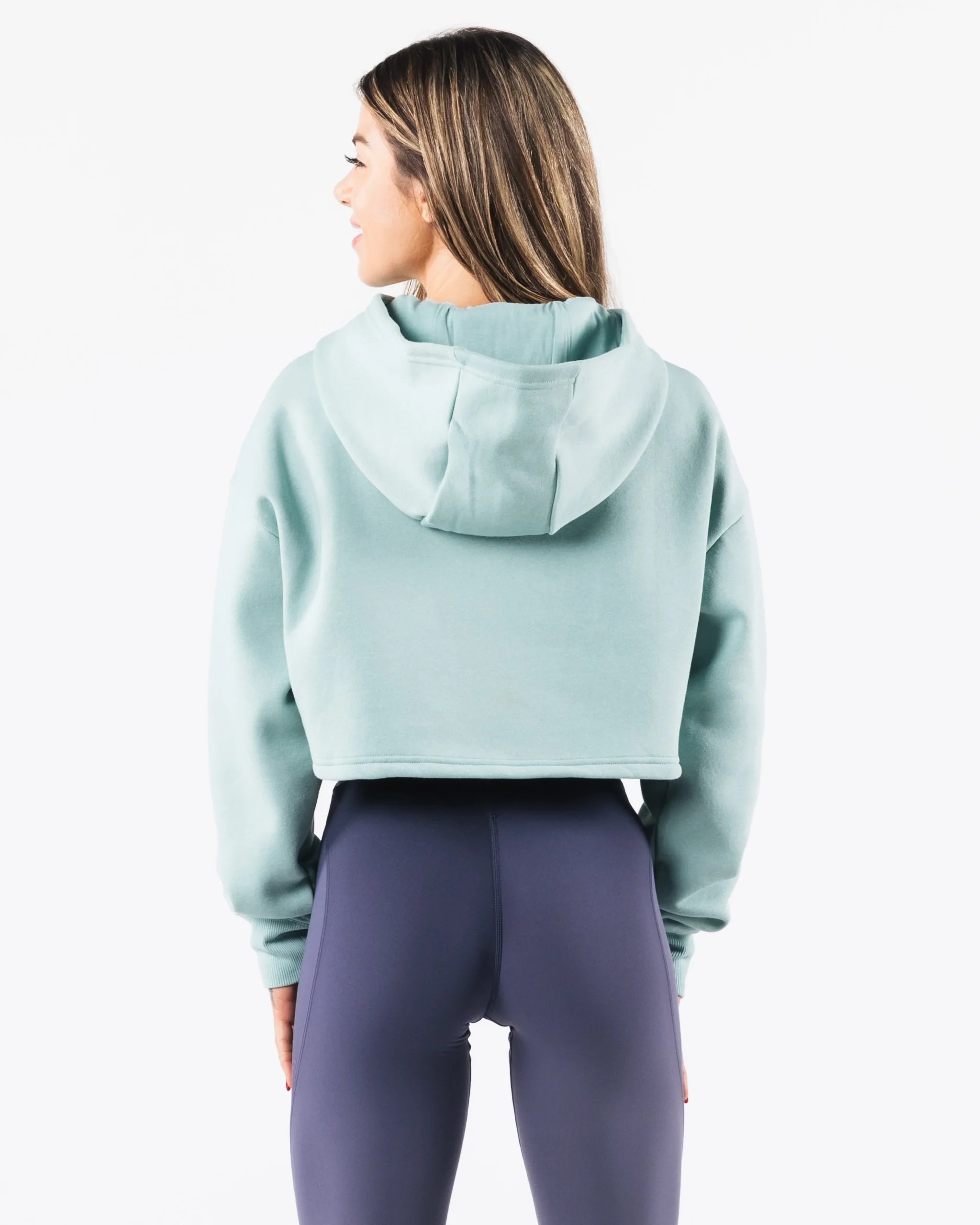 Trilogy Crop Hoodie