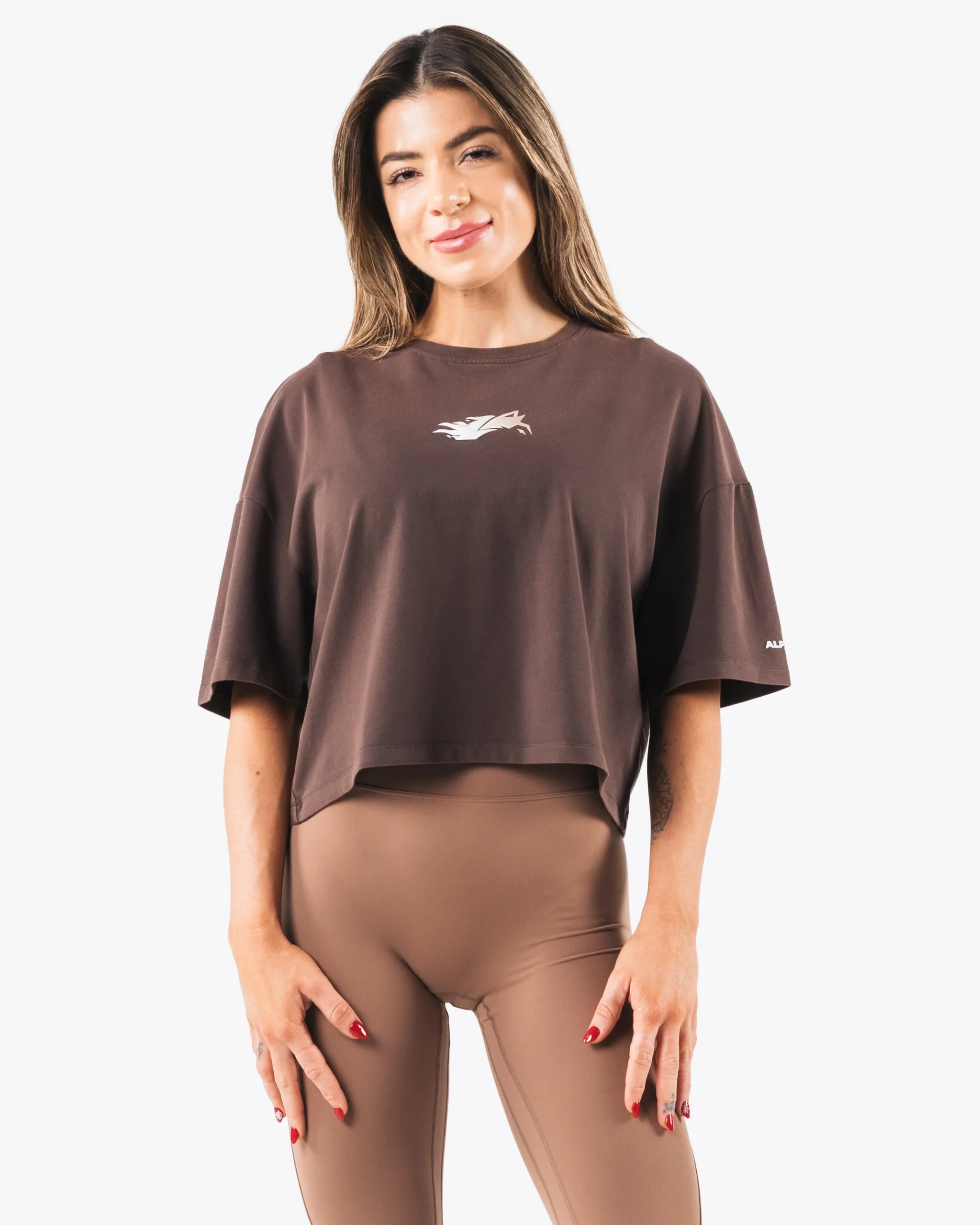 Wolf Crop Tee