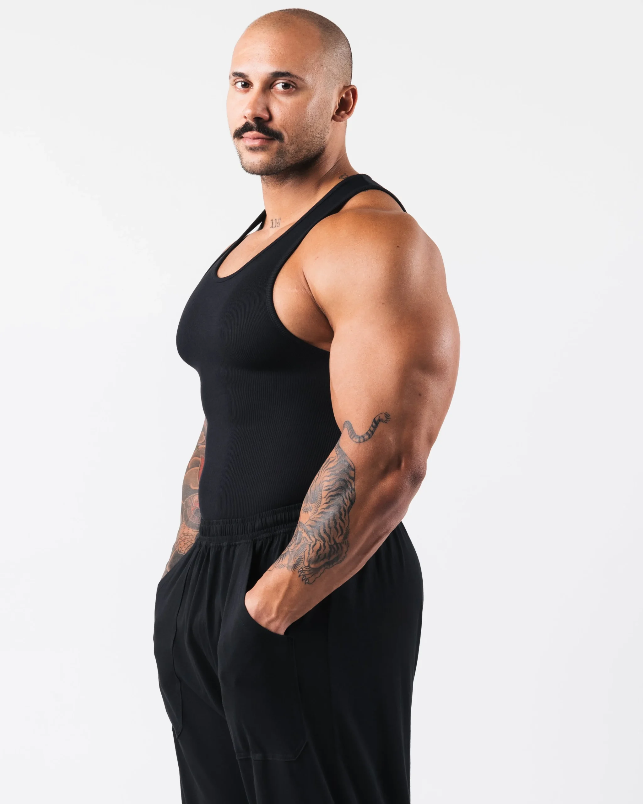 Zero Ribbed Tank 2pk